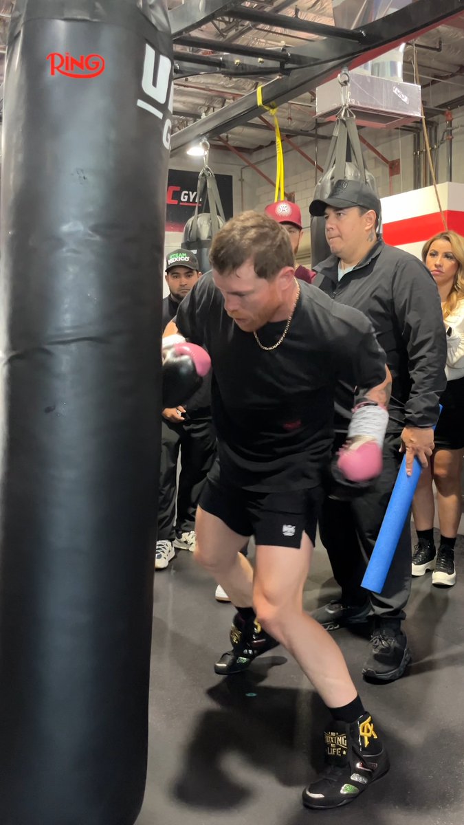 The sounds of a Canelo Alvarez workout 🔊🔥 Canelo vs Crawford live on Netflix l Sept 13th in Las Vegas 🥊