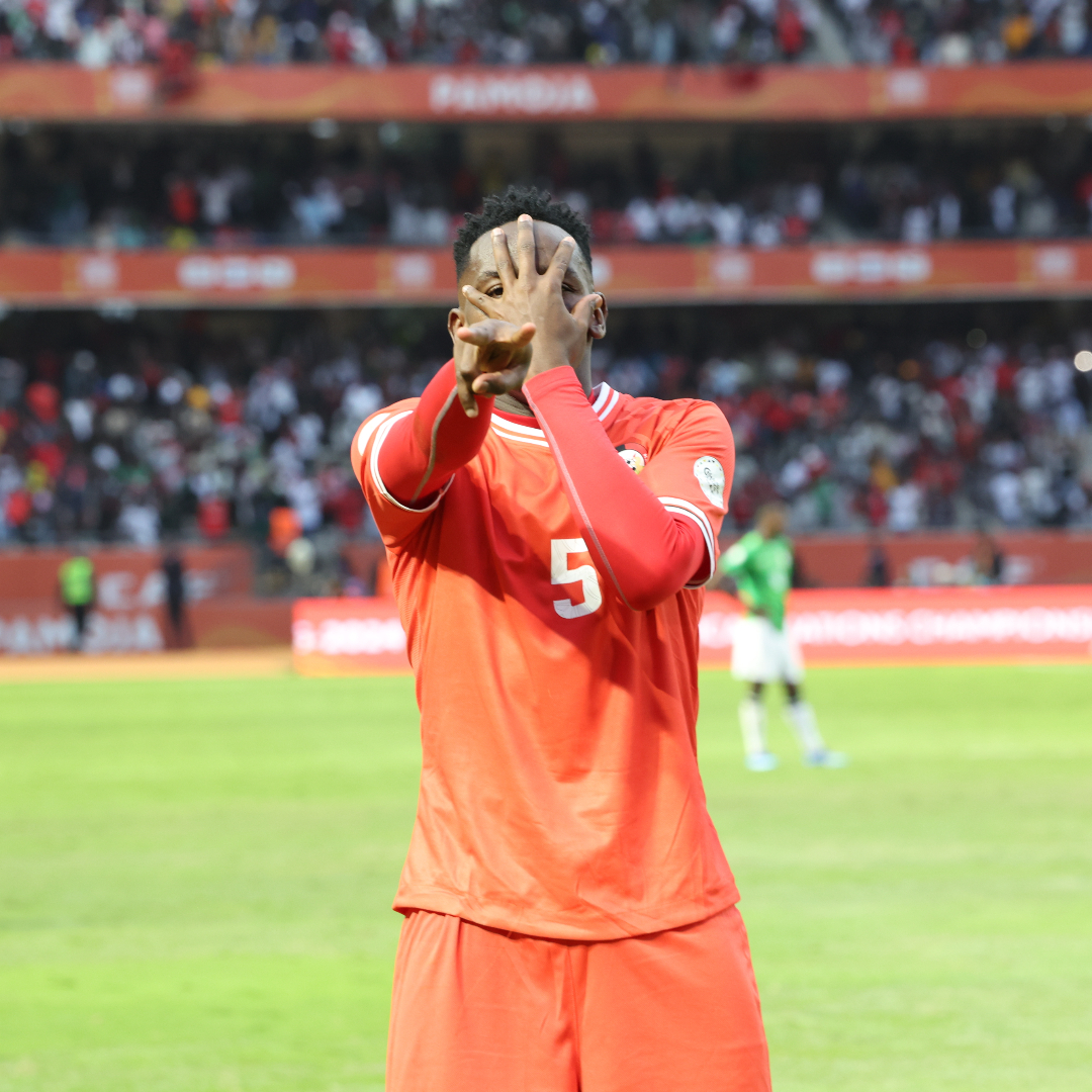 Perfect timing, perfect header! Omija claims the 1хBet #GoalOfTheDay. ⚽️🇰🇪 Purchase your #TotalEnergiesCHAN2024 tickets here 👉
