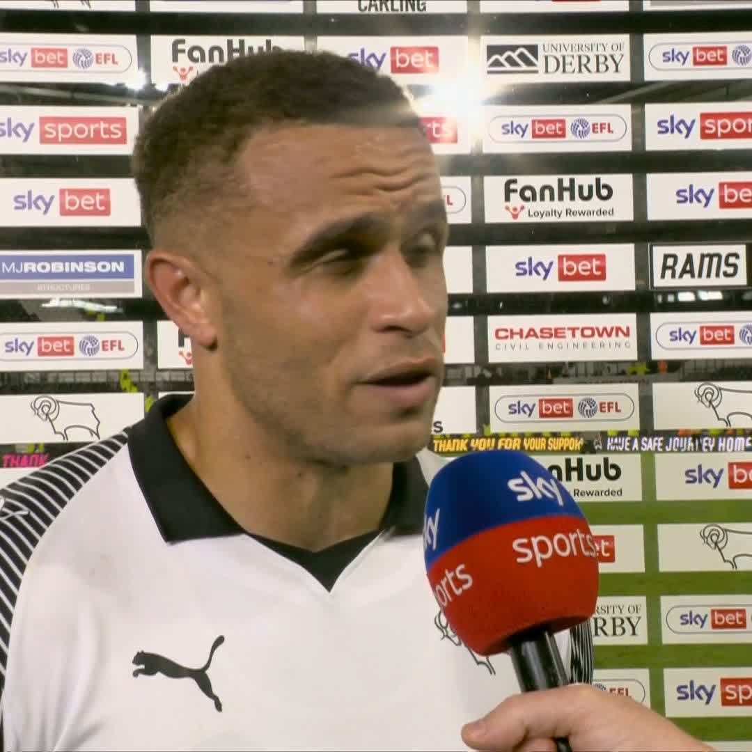 "The Championship in my opinion is as strong as ever" 💪 Goalscorer Carlton Morris reflects on Derby's 1-1 draw with Bristol City 💬