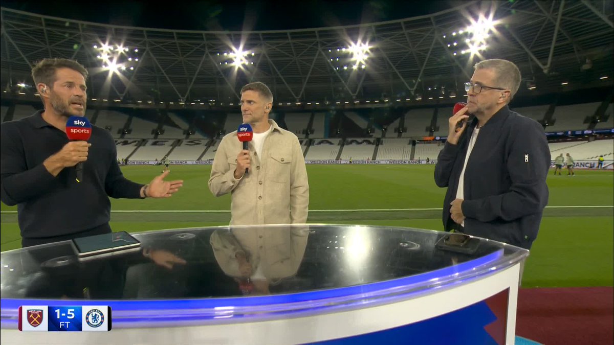 "I've seen some defending in my life, that was as bad as it gets" 😬 Jamie Redknapp says West Ham's squad is destined for a relegation fight 😶
