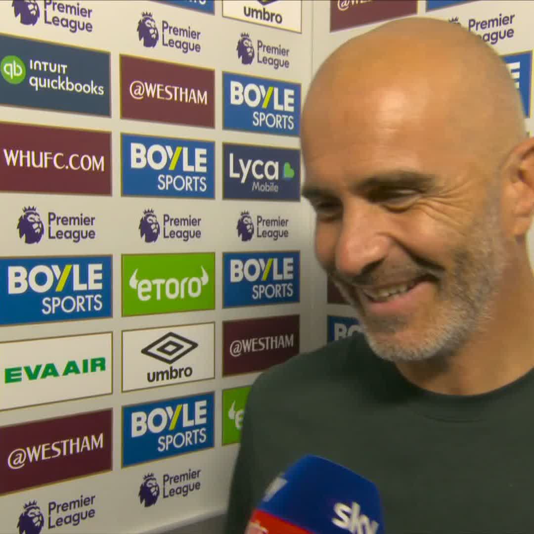 "Fantastic player and we are very happy with him" 😃 Enzo Maresca on Estêvão 🇧🇷