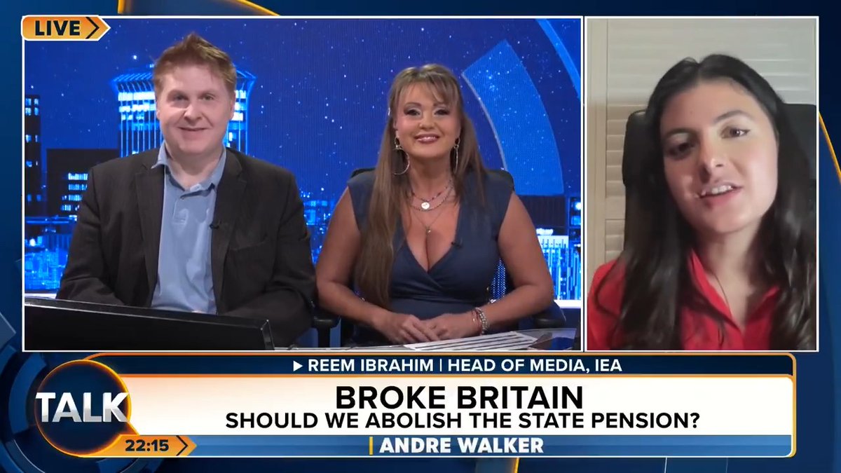 "We have to abolish the NHS." Reem Ibrahim from the IEA explains why the health service must be privatised. André Walker Danielle Nicholls Reem Ibrahim