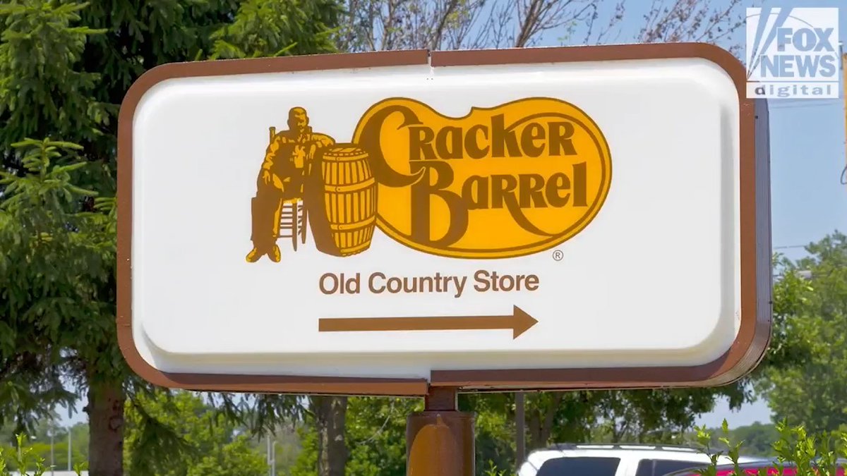 Conservative activist Robby Starbuck says Cracker Barrel slapped their customers in the face: "I don't believe this was just about a logo change."