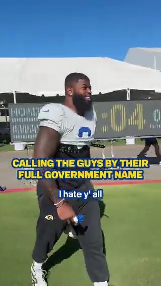 Los Angeles Rams Admin Jr. really got them 🤣