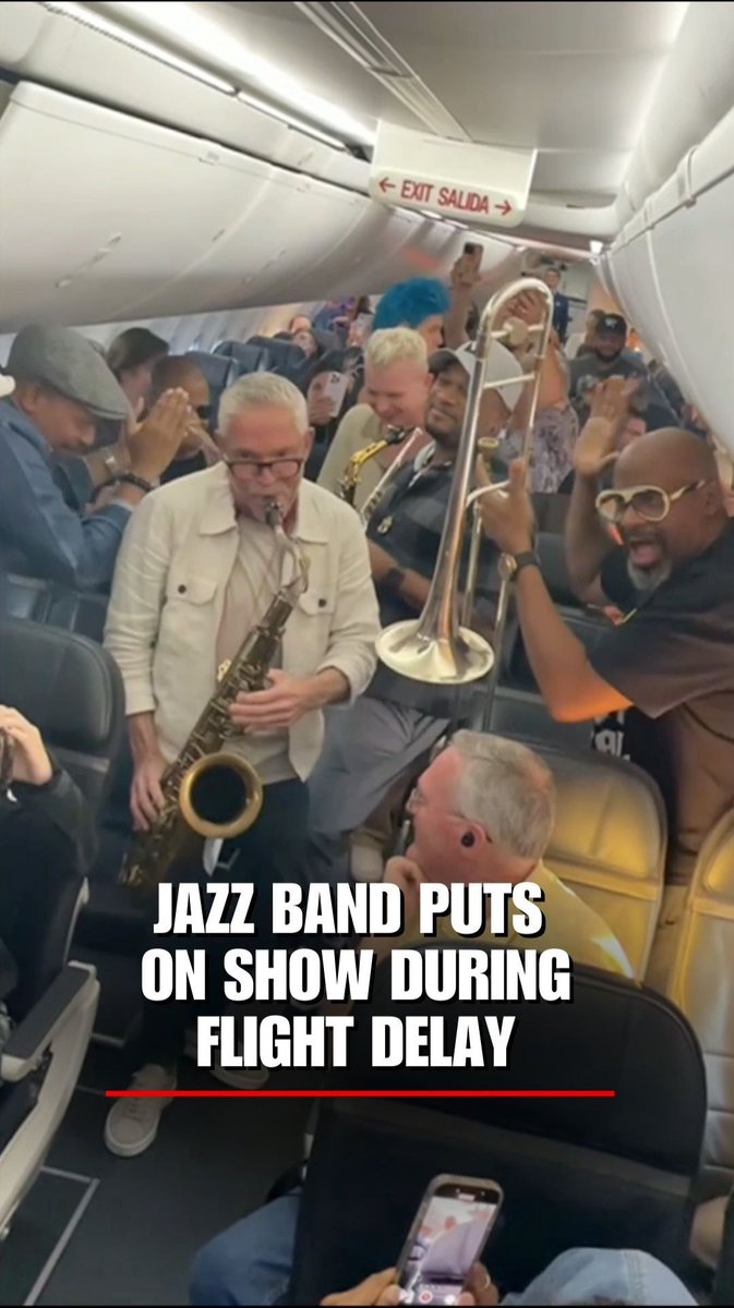 JAM SESSION: Alaska Airlines passengers got an unexpected treat when jazz star Dave Koz and the Summer Horns turned a diversion into a surprise plane concert.