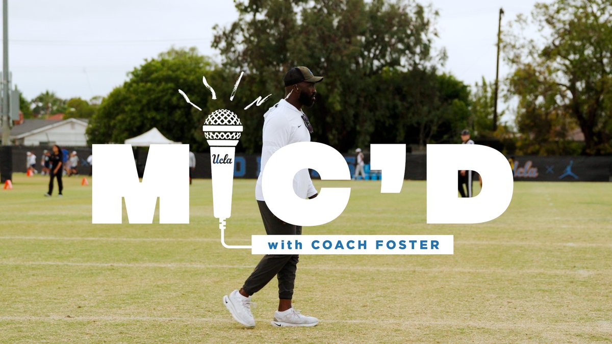 𝗠𝗶𝗰'𝗱 𝗨𝗽 🎙️ with Head Coach DeShaun Foster 🔊 #DRE #DoMore