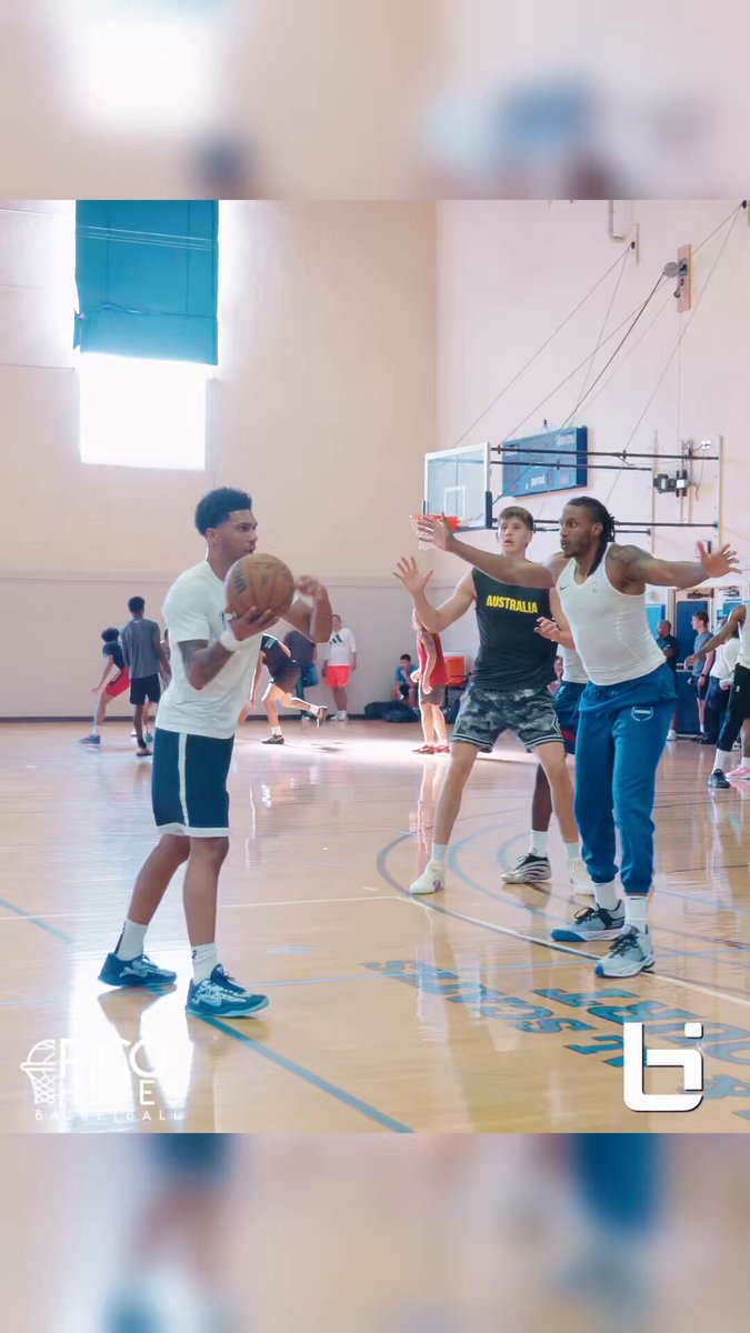 Moving like this is at 6’8 is a cheat code 🤯🤯 Christian Collins Rico Hines