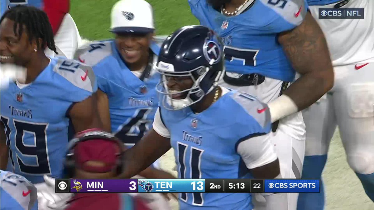 Van Jefferson takes it 65 Yards to the house! 🔥 Tennessee Titans