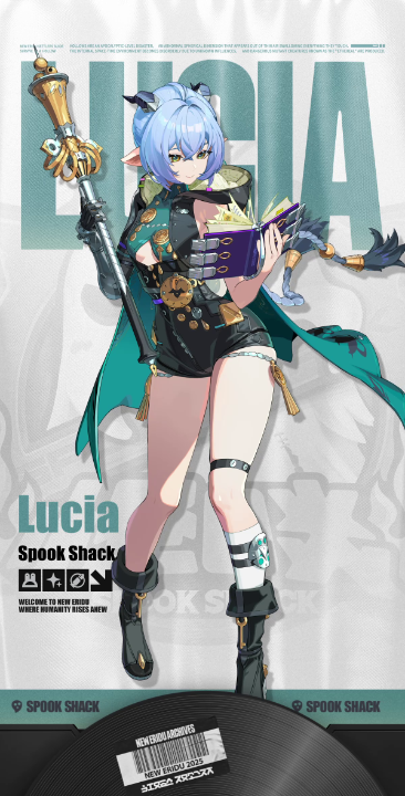 Expediente de agente | Lucía #zzzero #zenlesszonezero #Lucia
