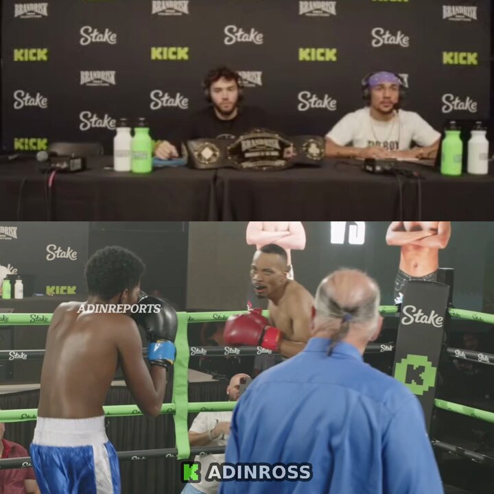 FULL: Adin Ross FIRED this boxer mid match after he started emoting mid match causing Adin to get PISSED. “What the f*ck is Snagz doing, This is the last time he’ll fight on Brand Risk. Dont show me you’re junk what the f*ck are you doing.”