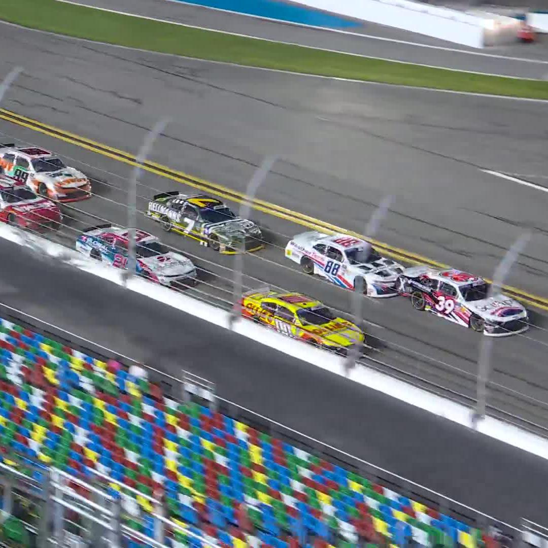 Just INSANE how much better the Xfinity car races than the Next Gen Cup car