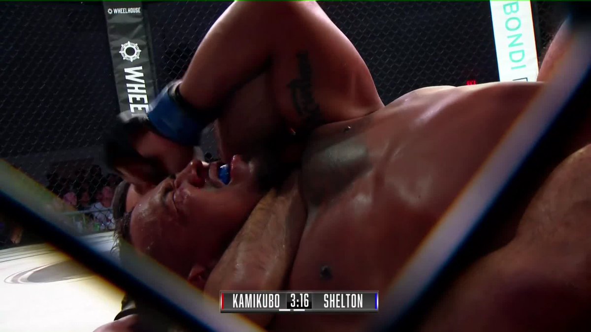 Shuya Kamikubo locked in the RNC! 💀 [ #LFA215 | LIVE NOW | on UFC Fight Pass ]