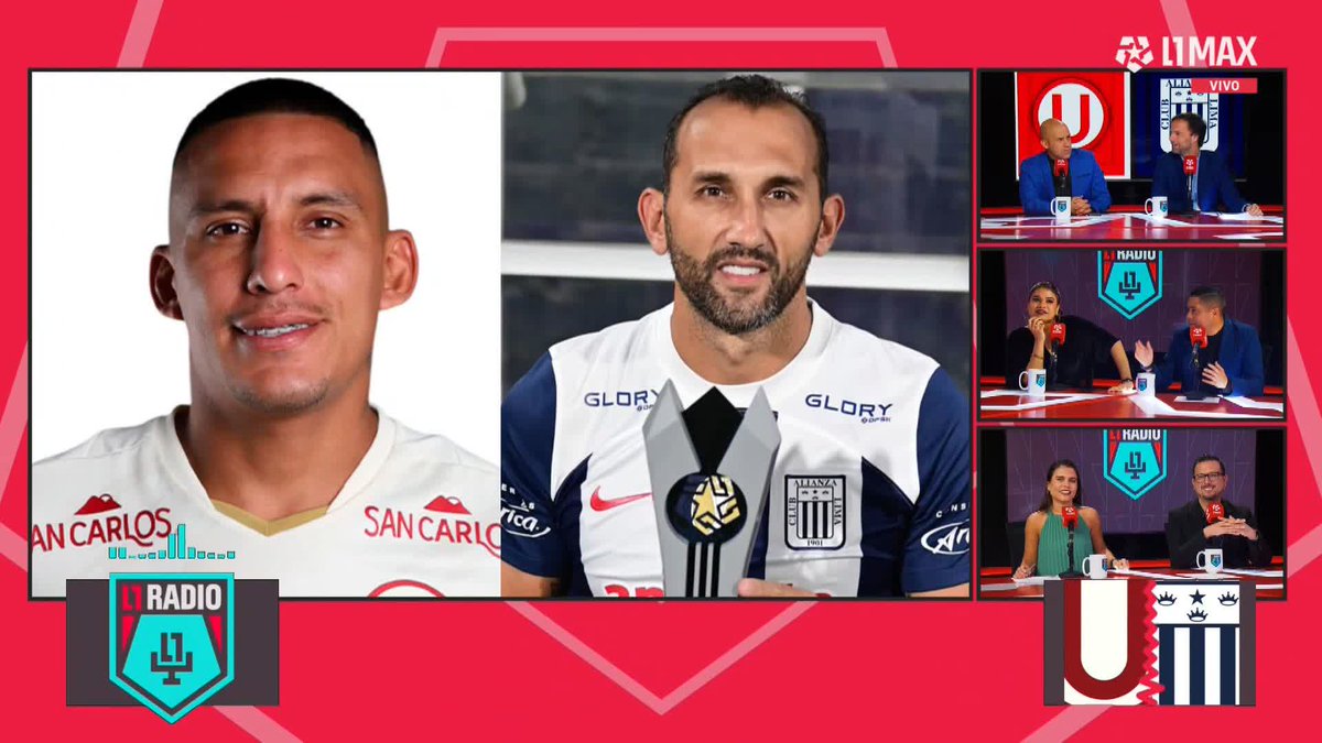 ¿Alex Valera o Hernán Barcos? Like: Valera Comenta: Barcos #L1Radio #AlianzaLima #Universitario 📺 Conoce cómo ver L1MAX en vivo 👉