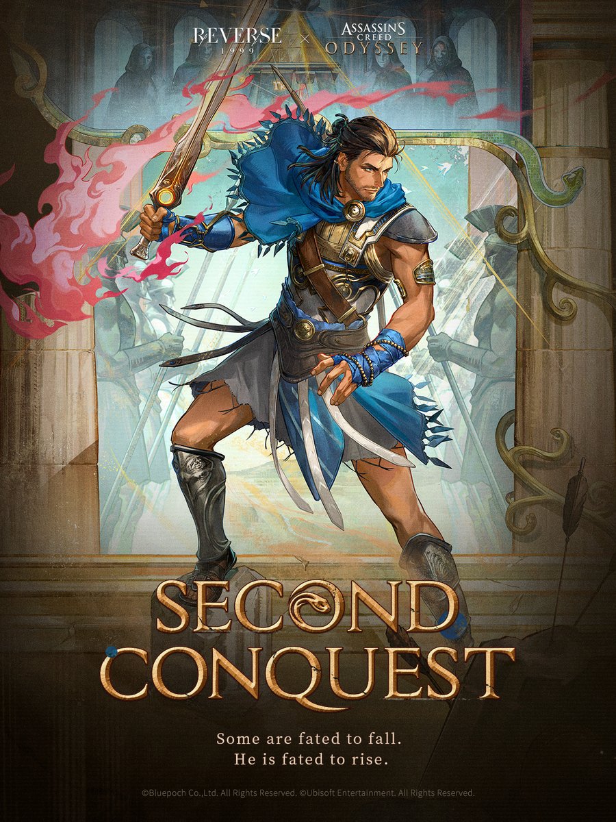 The Lost Demigod Alexios | Reverse: 1999 × Assassin's Creed "Even Apollo bows before me!" Download Now: #Reverse1999 #AssassinsCreed #Reverse1999AssassinsCreedCollab #Alexios