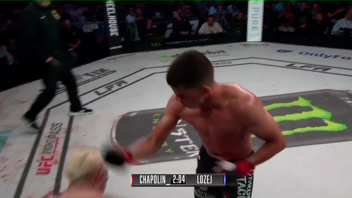 AND STILL the LFA flyweight champion! 🏆 Eduardo Chapolin wins by knockout! [ #LFA215 | LIVE NOW | on UFC Fight Pass ]
