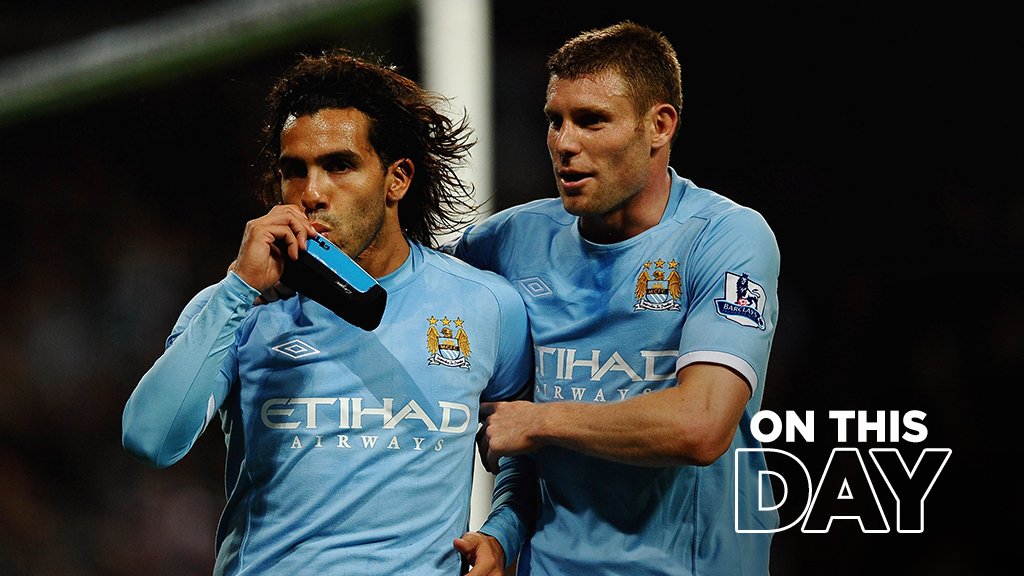 #OnThisDay: #ManCity 3-0 Liverpool [2010] ⚽️ [13'] Gareth Barry ⚽️ [52', 68' P] Carlitos Tevez