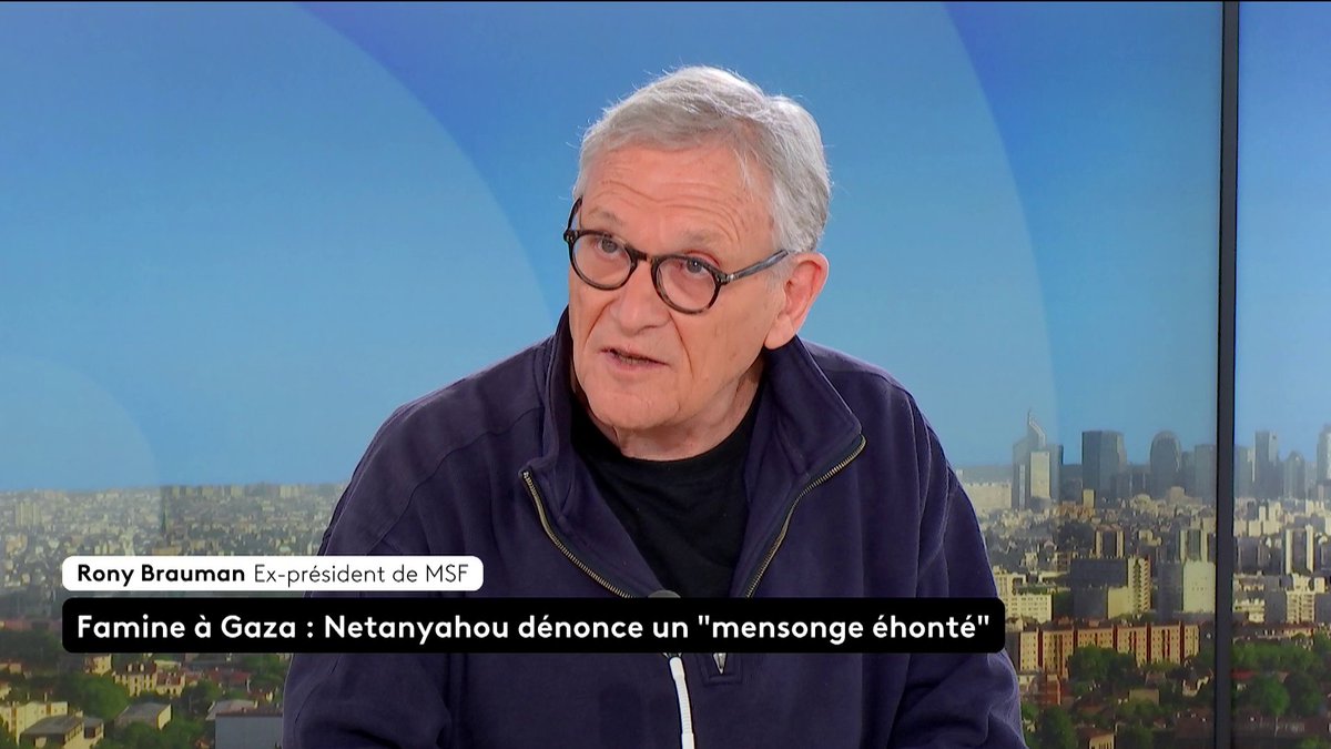 “La Cour internationale de justice a placé le blocage alimentaire parmi les critères qui peuvent permettre de qualifier les crimes commis par Israël dans la bande de Gaza de génocide“, rappelle Rony Brauman, ex-président de MSF.