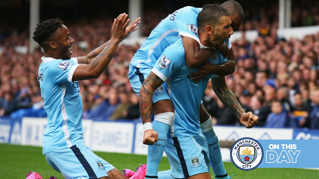 #OnThisDay: Everton 0-2 #ManCity [2015] ⚽️ [60'] Aleksandar Kolarov ⚽️ [88'] Samir Nasri Official