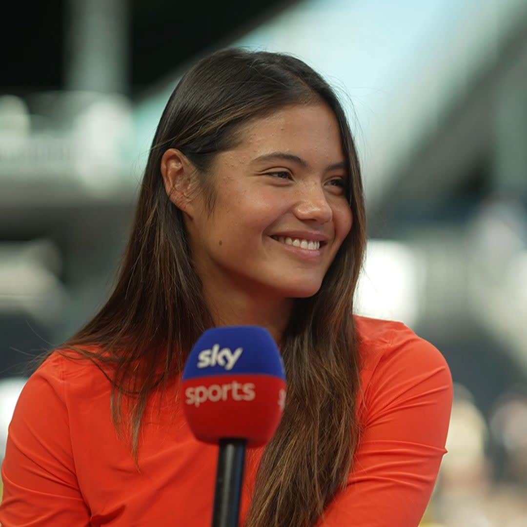 "We are a great fit" 🤝 Emma Raducanu speaks ahead of the US Open about her new partnership with coach Francisco Roig.