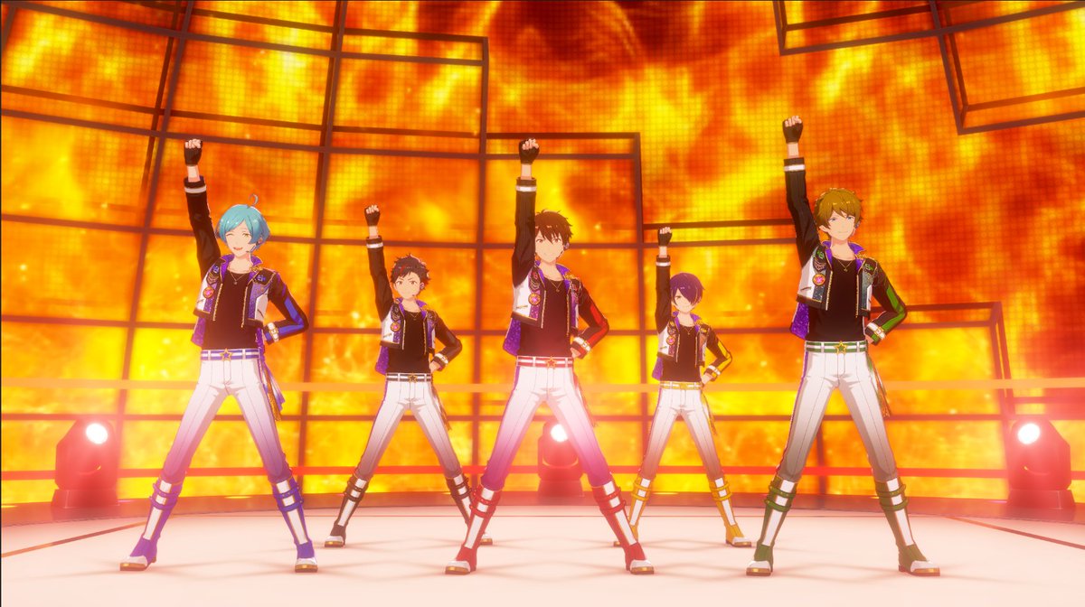 【お知らせ】 8月24日 15時に『流星隊』が歌う『夢ノ咲流星隊歌』をライブ楽曲に追加予定✨ アプリでの登場に先行して『夢ノ咲流星隊歌』のMVを公開します❗ MVはあんスタチャンネルでも公開していますので是非チェックしてみてください🎶 #あんスタ