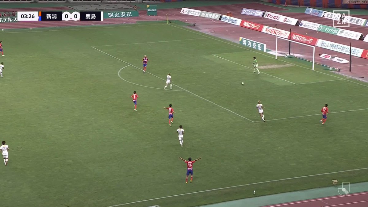 #モーメントブースター でシェアして盛り上がれ! ⚽️ゴール (3:34) 👟優磨 鈴木 🆚アルビレックス新潟 vs 鹿島アントラーズ 📺DAZNでライブ配信中 #DAZN #FanZone