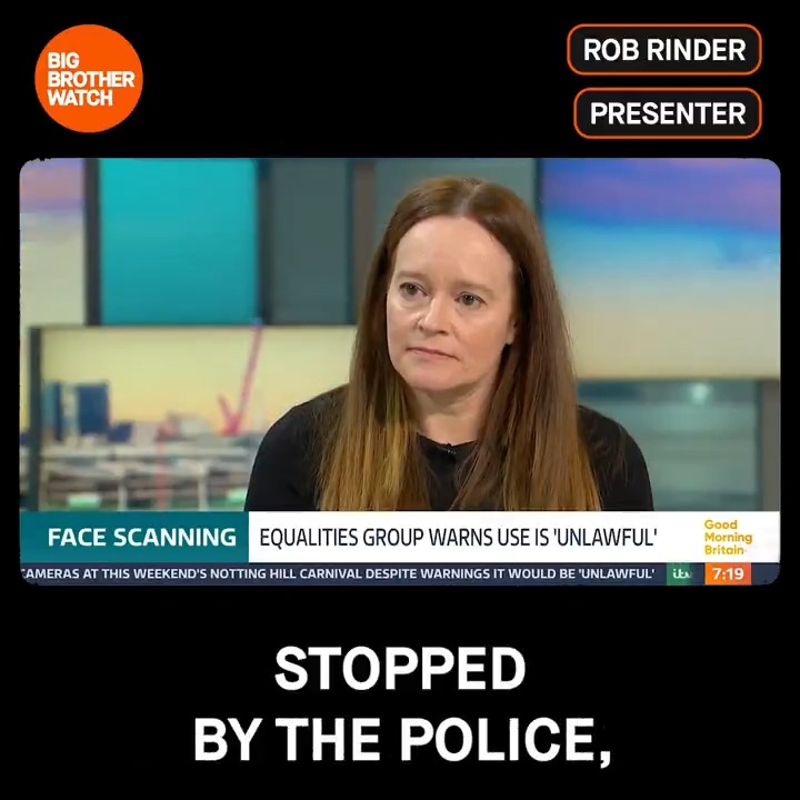 👮♀️ Met Police: “There's only been eight" facial recognition misidentifications this year… Imagine bragging about wrongly accusing eight innocent people of being criminals using AI surveillance. Orwell’s worst nightmares are coming true - we must fight back.