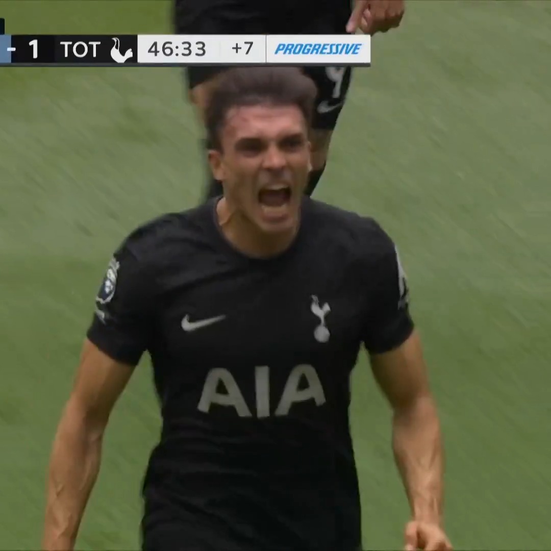 DISASTER FOR MAN CITY. Spurs take a 2-0 lead. 😳