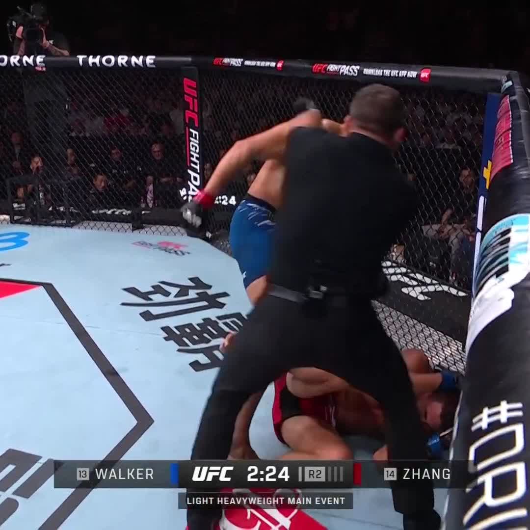13位 ウォーカーが14位 ミンヤンに2RKO勝ち! #UFC