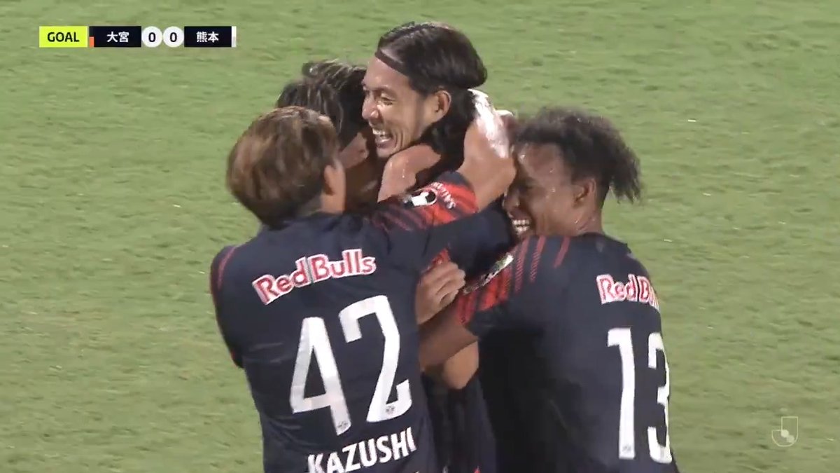【ゴールシーン(8/23・熊本戦)】 ⌚️ 85分 ⚽️ #杉本健勇 🔽試合結果はこちら 🔽#Jリーグ を観るなら #DAZN #RB大宮アルディージャ #ardija #大宮_熊本
