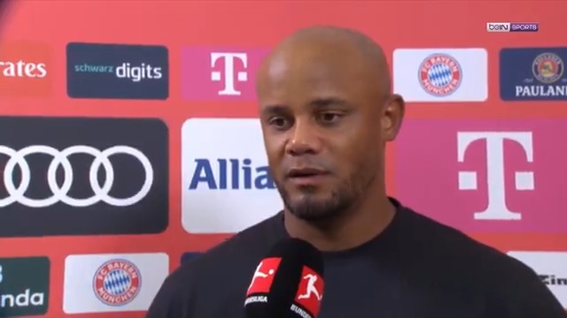 🇩🇪 #Bundesliga #FCBRBL 🗣️ Kompany débriefe le 6-0 du Bayern face à Leipzig et revient sur le doublé de Michael Olise ! #interview #beINSPORTS