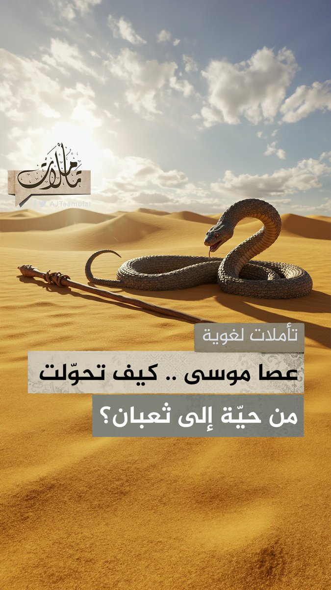 ما الفرق بين "حيّة" و"جان" و"ثعبان" في قصة موسى؟ حلقة #تأملات على منصات #الجزيرة ومنصة #الجزيرة360 #شاهد |