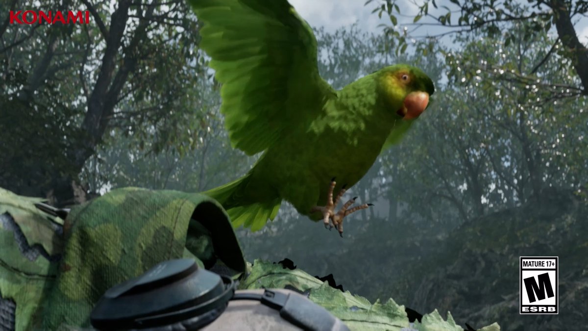 METAL GEAR SOLID Δ: SNAKE EATER launches globally in 5 days! 🐍 🦜 #MGSDelta #MetalGearSolid