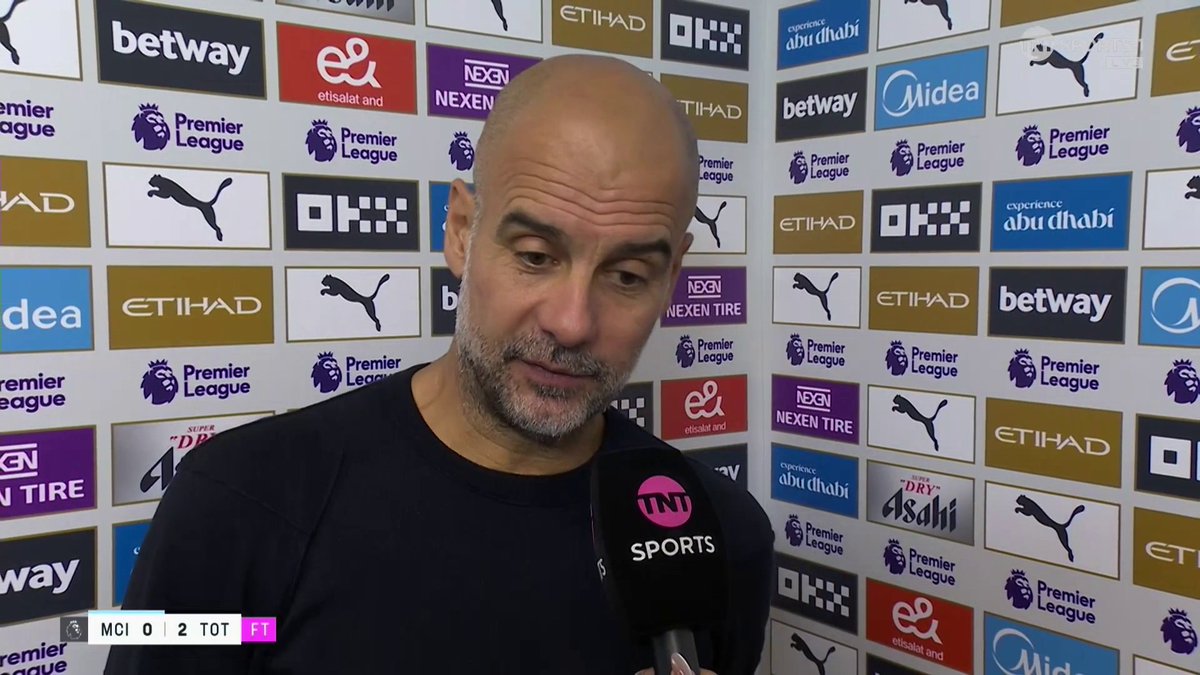 Pep suggests the simple things were missing from City's performance today 💭 📺 TNT Sports &amp; discovery+ UK