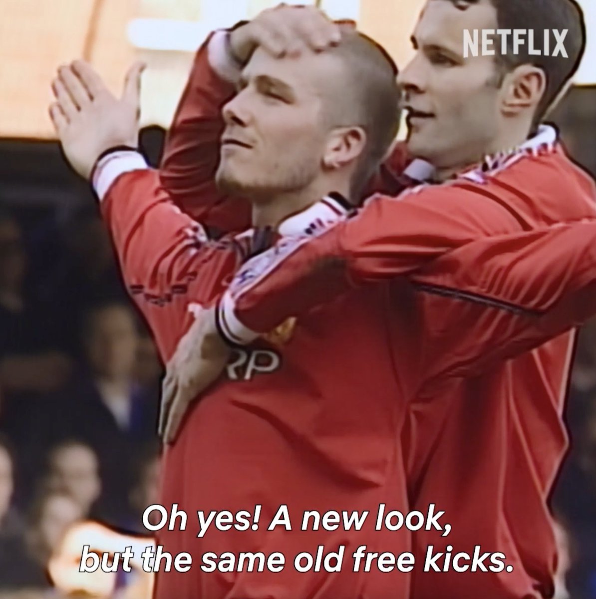 Buzz cut David Beckham at Manchester United was different 🥶
