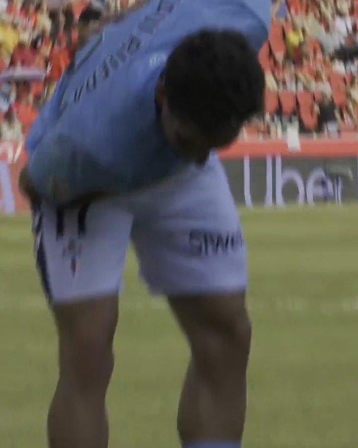 Su 𝗣𝗥𝗜𝗠𝗘𝗥 𝗚𝗢𝗟 en #LALIGAEASPORTS. ✅ Javier Rueda García 💙 Celta #LALIGAHighlights | #VUELVELALIGA