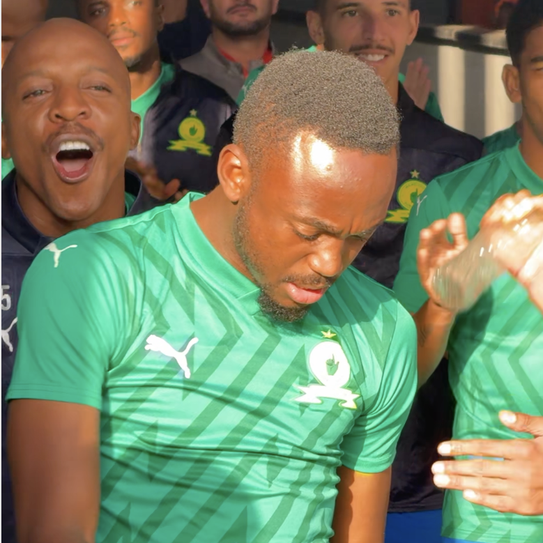 Mamelodi Sundowns' entrances. One of one. 😍 #TotalEnergiesCAFCL