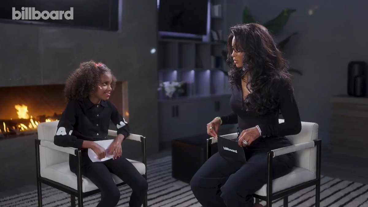 Does Ciara know her 8-year-old daughter Sienna's favorite Disney characters? 👀 Watch the full interview for billboard family: