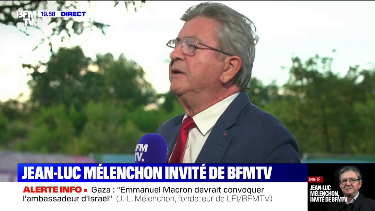Refus d'accès d'un journaliste du Monde aux universités d'été LFI: "Nous ne permettons pas qu'on parle de notre vie privée", répond Jean-Luc Mélenchon