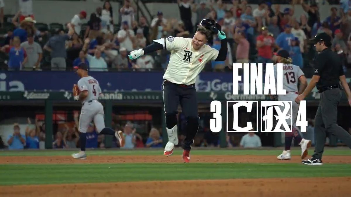 Walk-off in the blink of an eye. #AllForTX