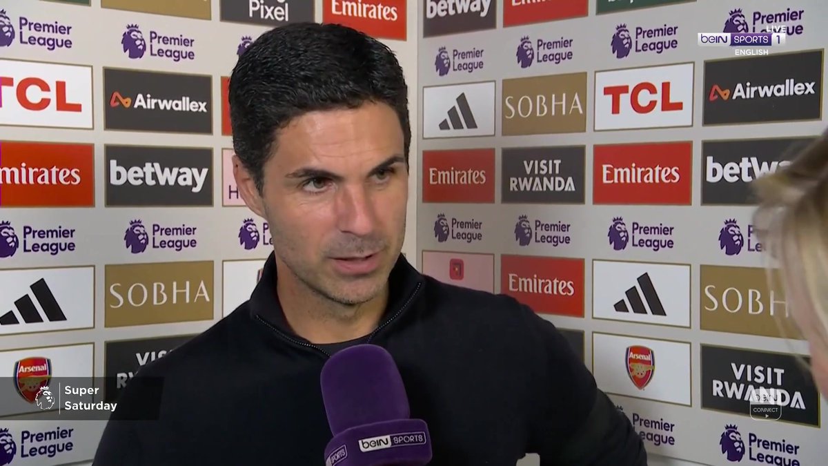 Lmao Arteta confirms Eze called him before signing for Spurs. 😭 beIN SPORTS