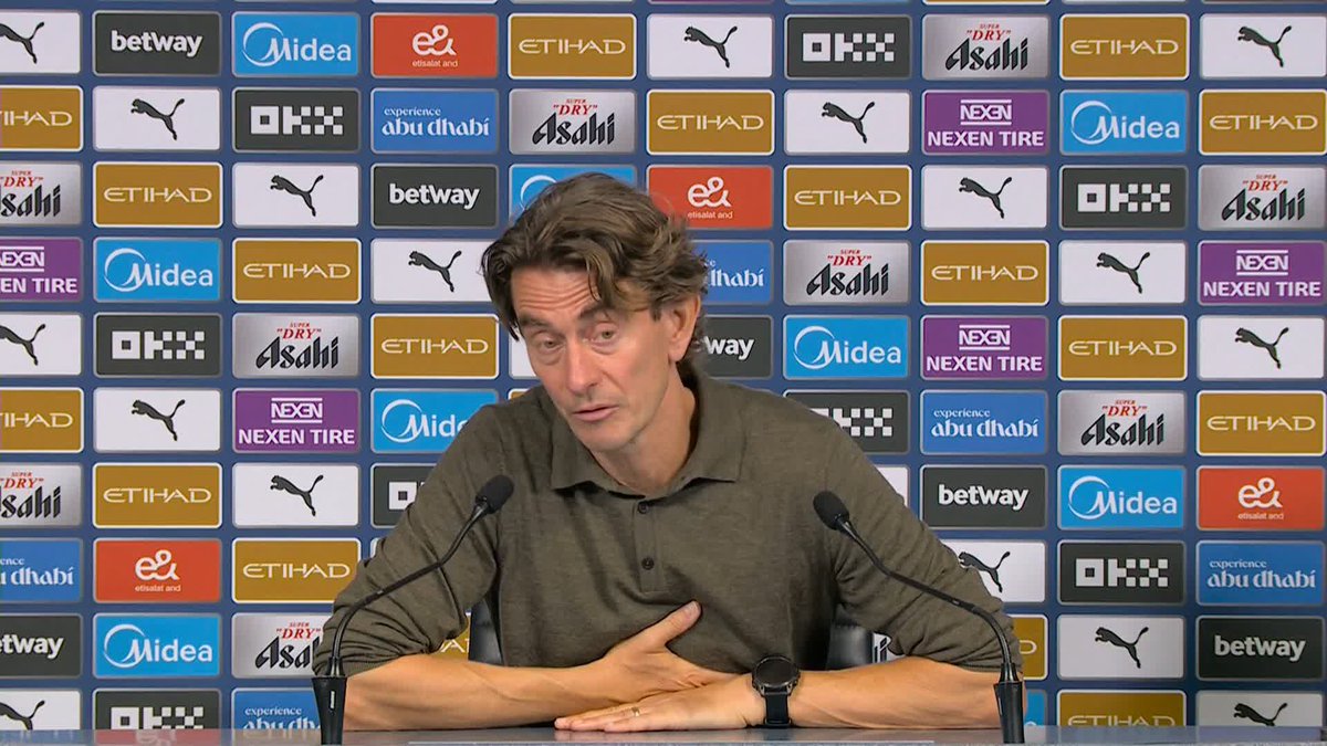 "I think it was an exceptionally good performance" 🙌 Thomas Frank with nothing but praise for his Tottenham Hotspur side after their win over Manchester City.