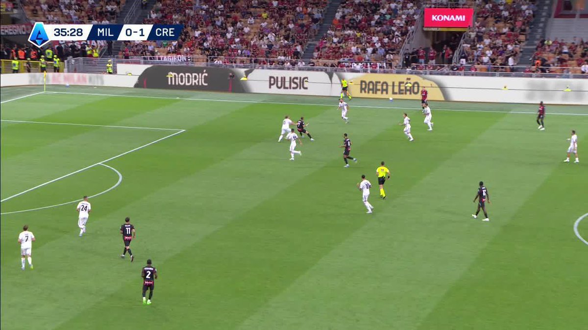 ¡FUERA DE LUGAR DE SANTI GIMENEZ! LE ANULAN EL GOL AL MEXICANO CON EL MILAN ⚽ ❌
