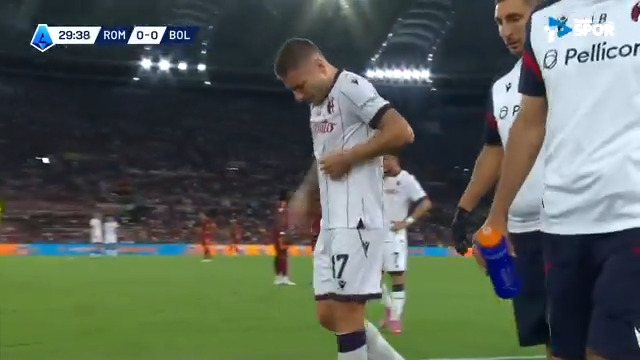 Immobile'nin sakatlandığı anlar.