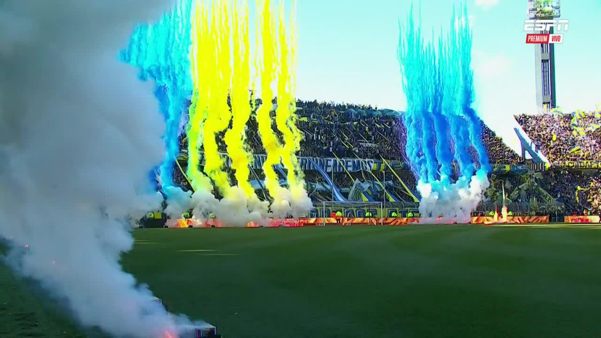 PARA VERLO UNA Y MIL VECES: ¡EL RECIBIMIENTO PARA EL CLÁSICO DE ROSARIO DESDE EL CAMPO DE JUEGO! 📺 ESPN Premium | Suscribite al Pack Fútbol en