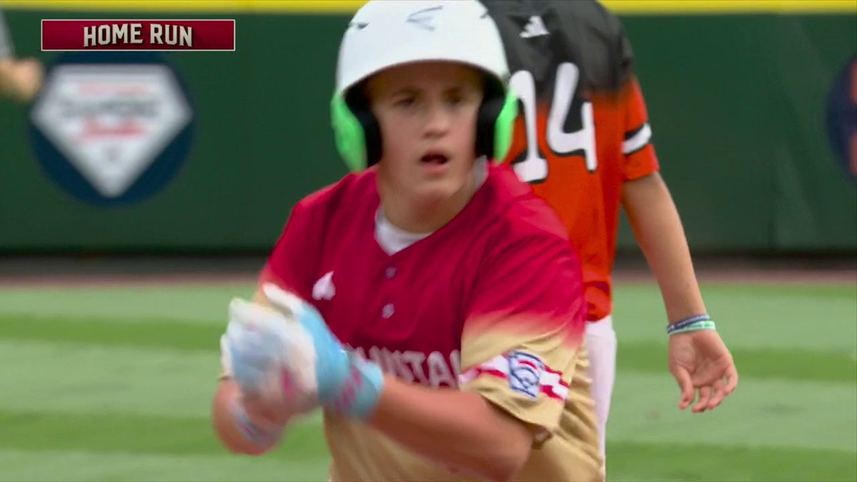 Garrett Gallegos solo HR to give Nevada a 4-1 lead in the U.S. LLWS Championship 💥
