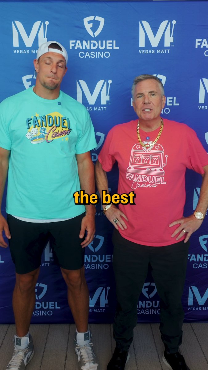 ⏰ Stop the clock with Vegas Matt and Rob Gronkowski ⏰
