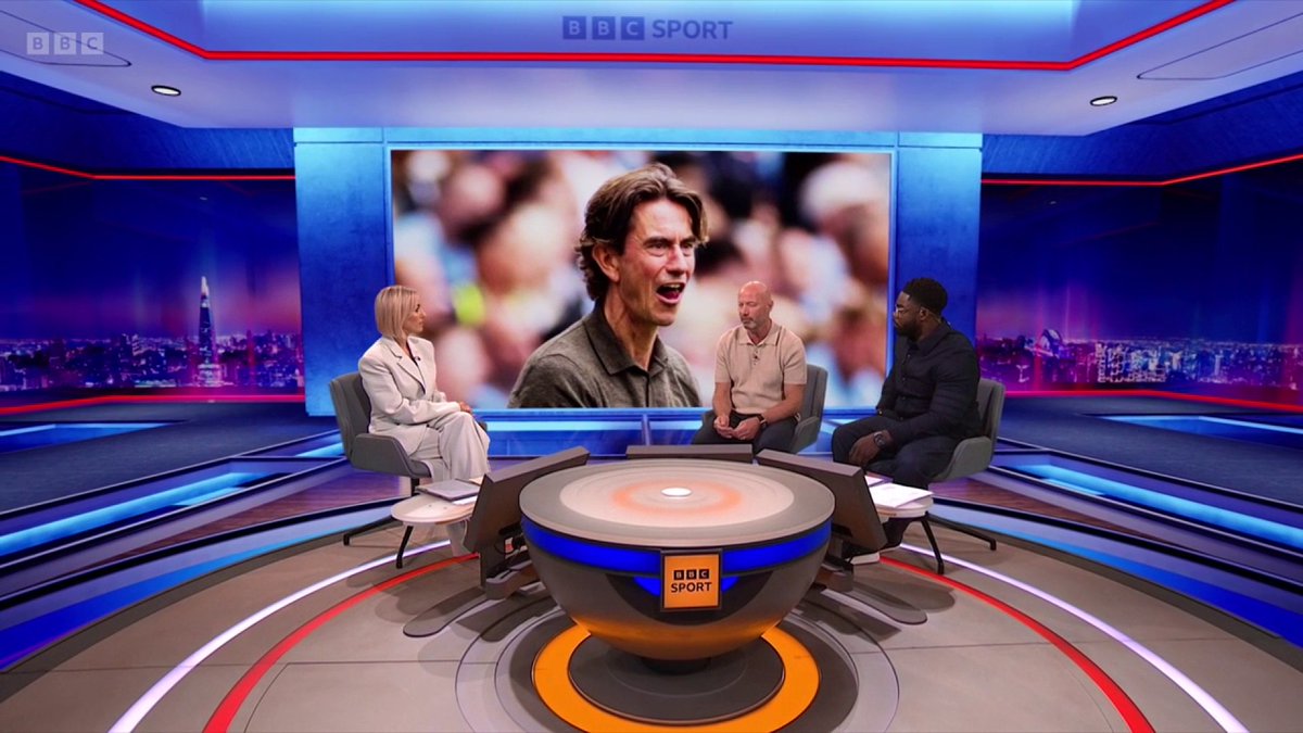 "He's made a brilliant start to his Tottenham career!" 🗣️ Alan Shearer and Micah Richards praise Thomas Frank after an impressive win at the Etihad Stadium. #MOTD #BBCFootball