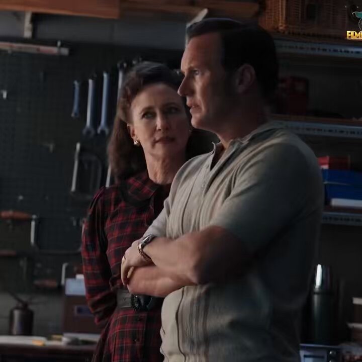 simplesmente vera farmiga e patrick wilson rindo no meio da cena pq não aguentam olhar pra cara um do outro JURO POR DEUS