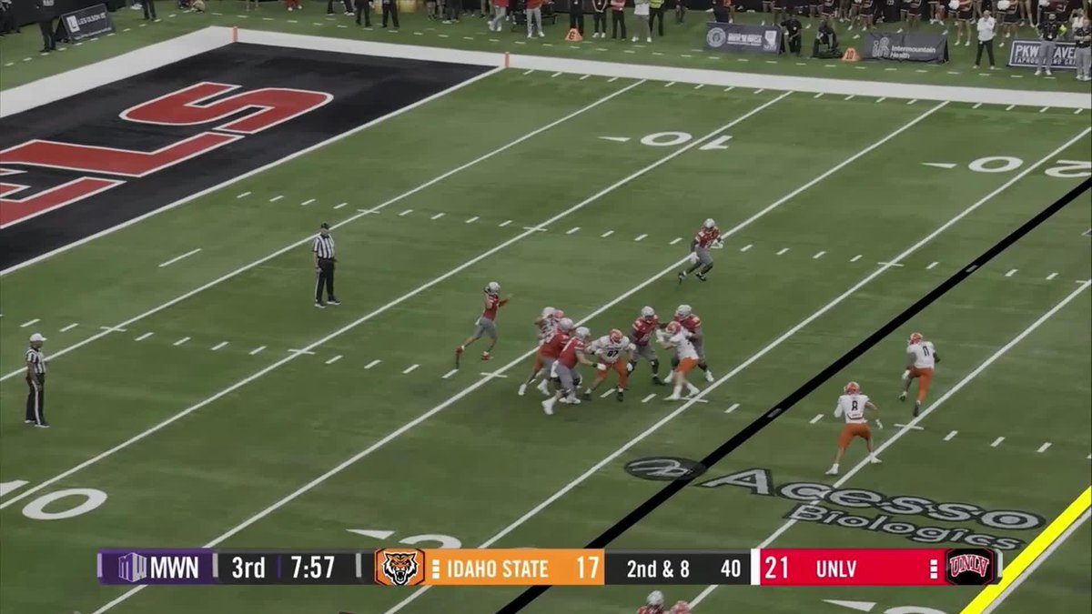 The pass. The Catch. 🤌 📺: MWN