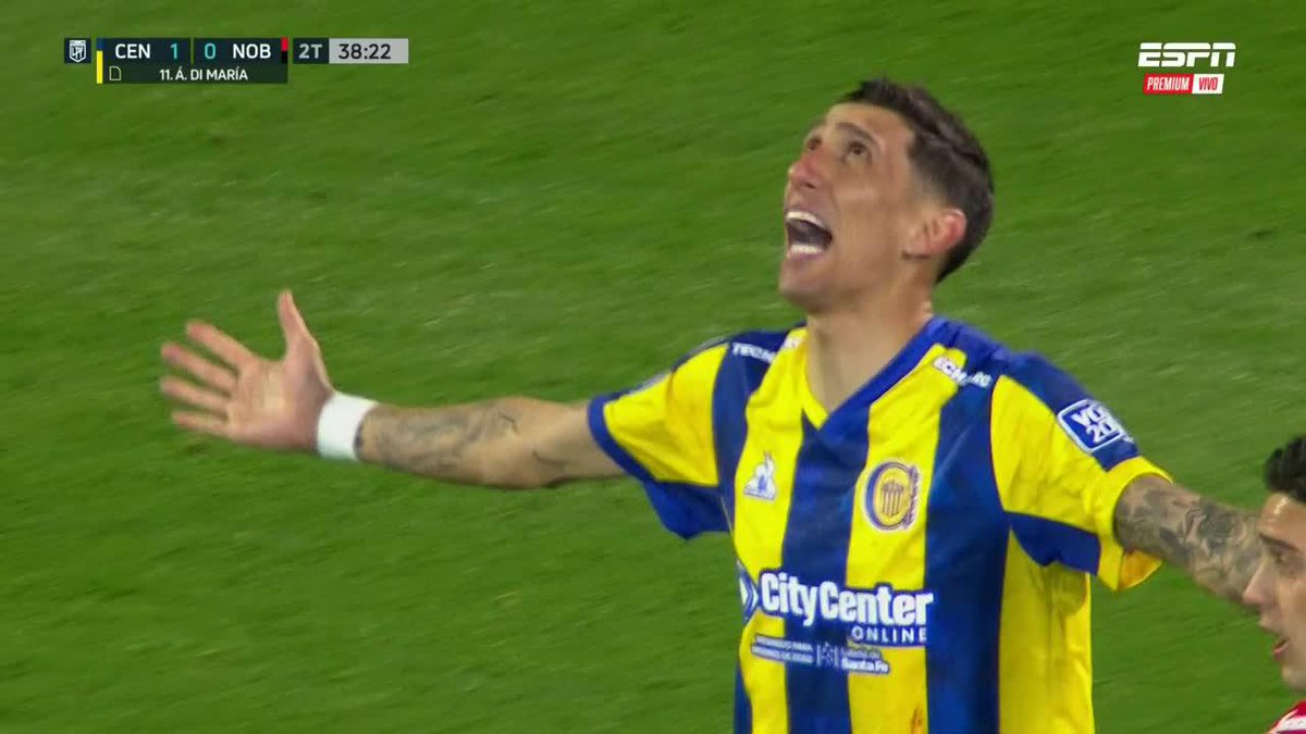 ¡DI MARÍA ANOTA EL GOL DEL TRIUNFO! 🤩🔥 Rosario Central se lleva el Clásico Rosarino, tras derrotar a Newell's con este golazo de Ángel Di María. Apareció el de SIEMPRE. 😇